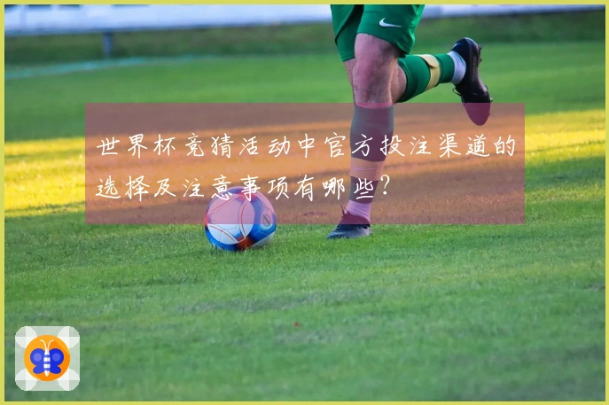世界杯竞猜活动中官方投注渠道的选择及注意事项有哪些？